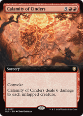 Calamity of Cinders - Magic: The Gathering - MoxLand